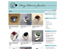 Tablet Screenshot of dougpetersonjewelers.com